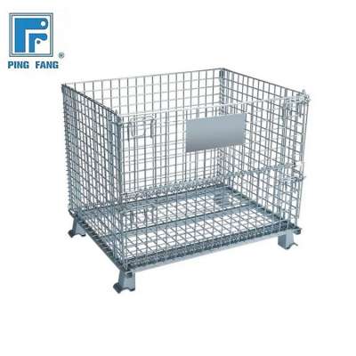 Metal wire mesh container/Warehouse Wire Cage