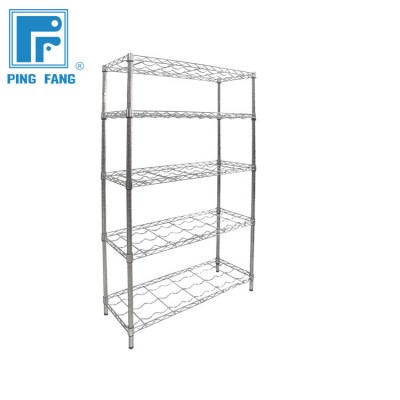 Heavy-duty Metal chrome wire shelf heat resistant wire shelf racks