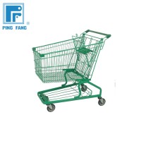 High Quality German Style Supermarket Shopping Carts Type Trolleys /Shopping trolley  180L