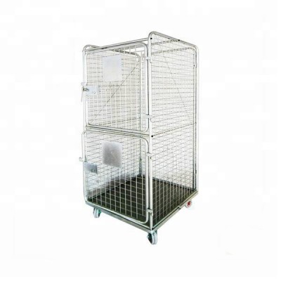 Industrial Nestable Laundry Roll Cage