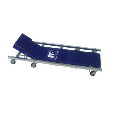 Aluminum 44'' Car Creeper With Movable Head,Plastic Rolling Car Repair Mechanic Cart Creeper