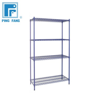 High quality Chrome wire shelves wire shelving parts wire mesh shelving