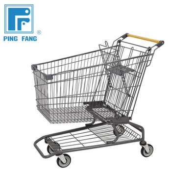 Hot Sale American Style 60L-240L Shopping Trolleys, Shopping Cart,Supermarket Trolley