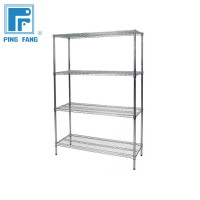 Commercial Wire Rack Shelving 4 layers Rack