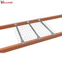 Heavy Duty Pallet Rack Use Zinc Plated Waterfall Wire Mesh Deck